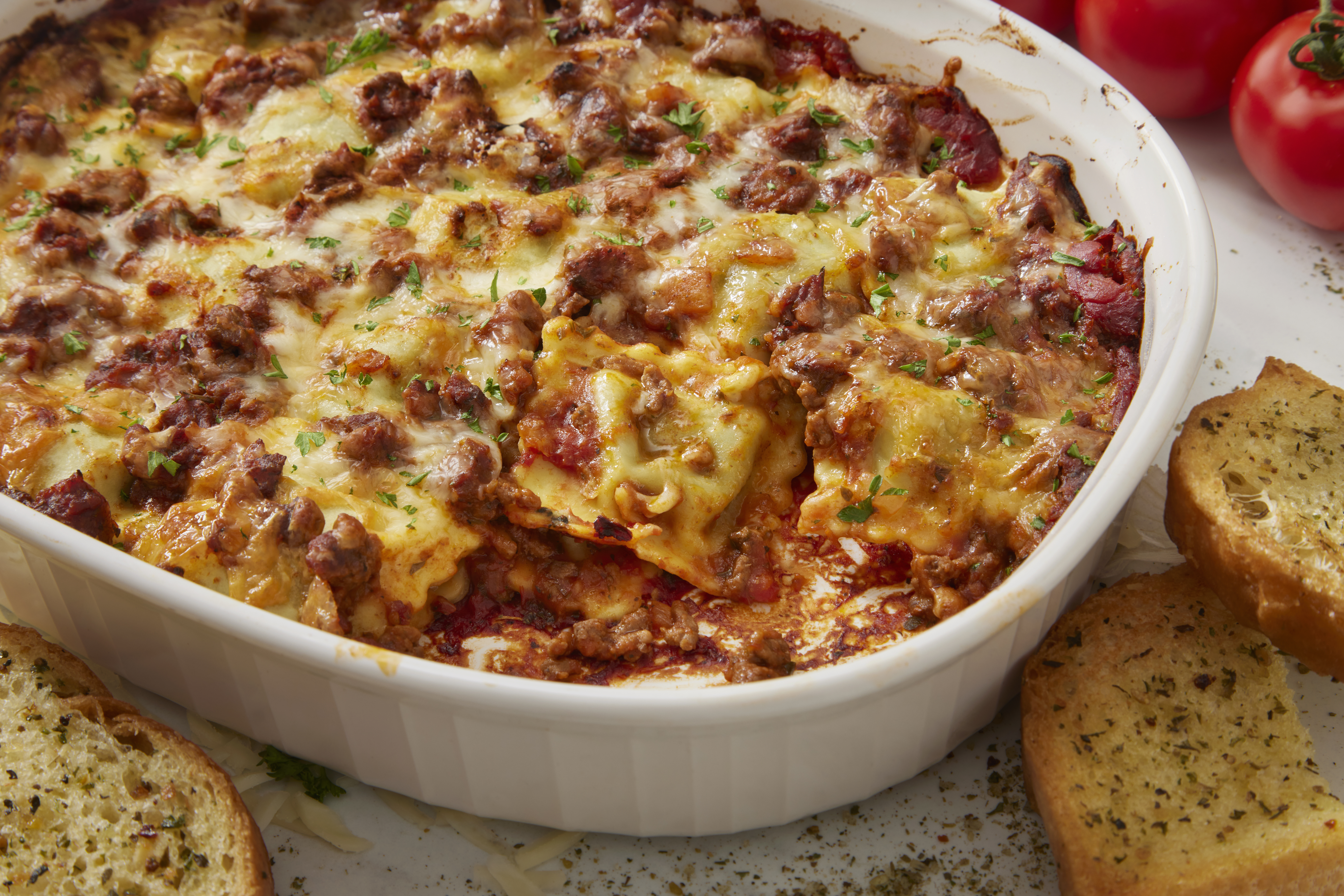 Lasagnes al ragù maison — spécialité italienne traiteur Montévrain